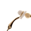 Clip On Hoop Earrings - Kanti G - gold earring with two hoops